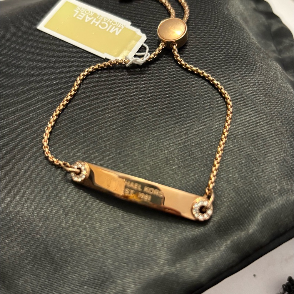 Michael Kors Rose Gold Chain Bracelet